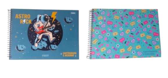 CADERNO CARTOGRAFIA/DESENHO C.D. FUZY